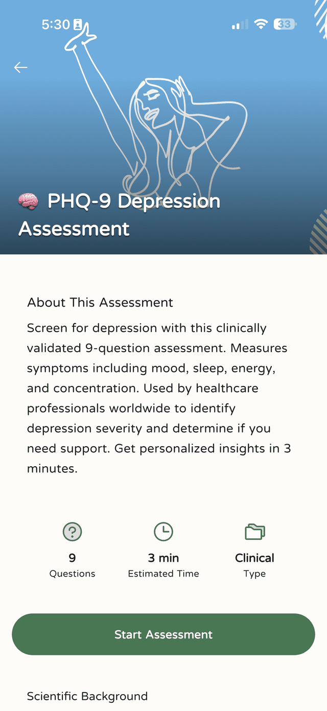 PHQ-9 Assessment