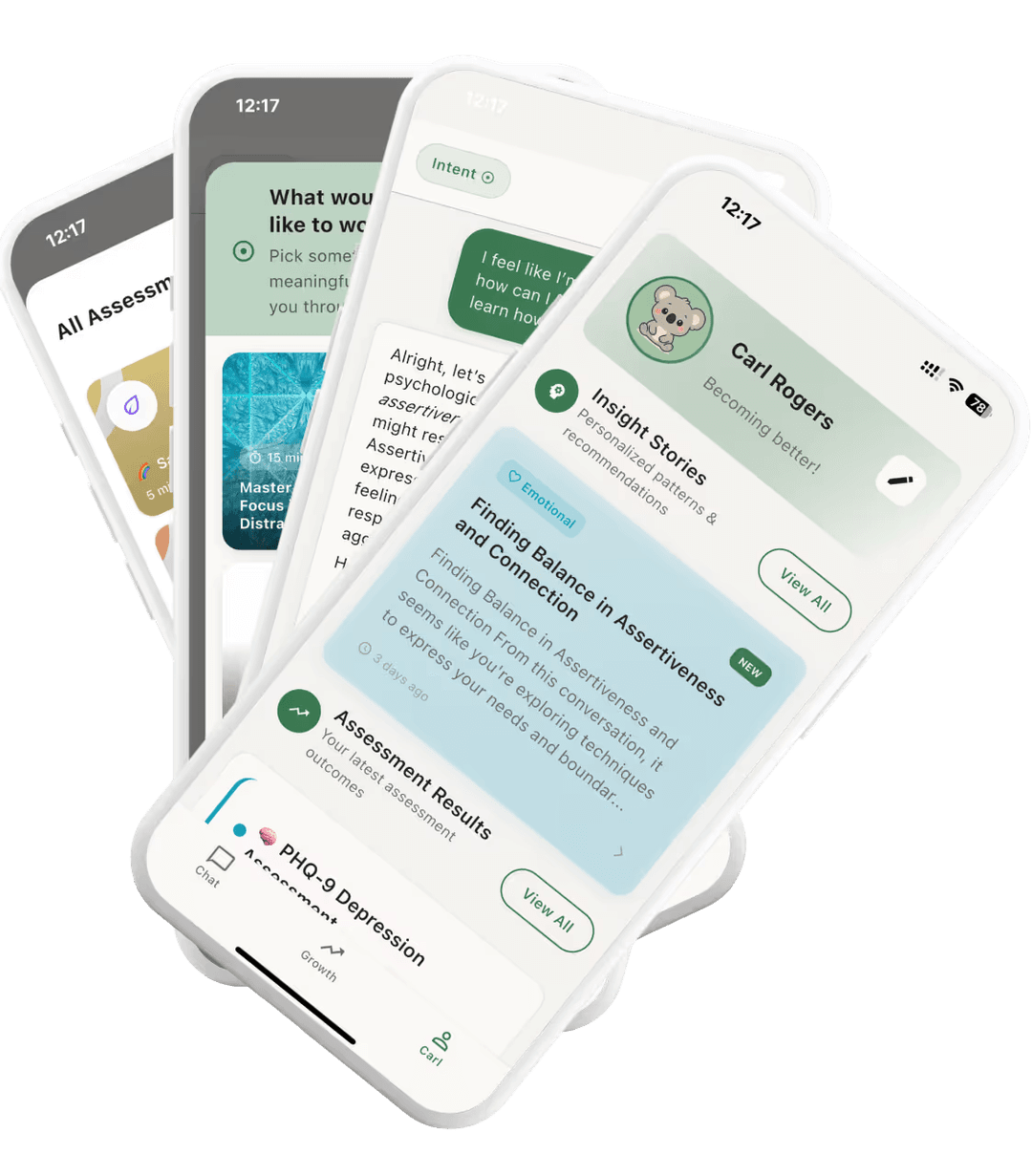 MindForest App Interface
